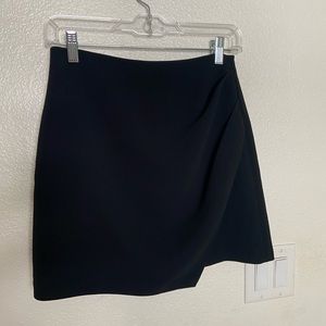 Aritzia Wilfred Esteli Black Mini Skirt